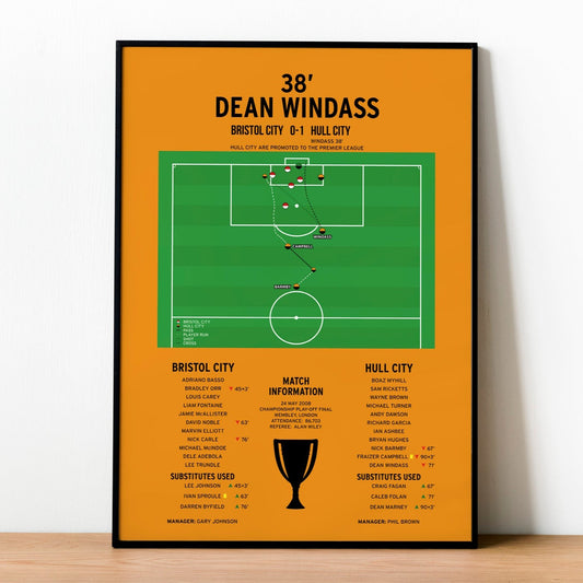 Dean Windass Goal – Bristol City vs Hull City – Championship Play-Off Final 2008