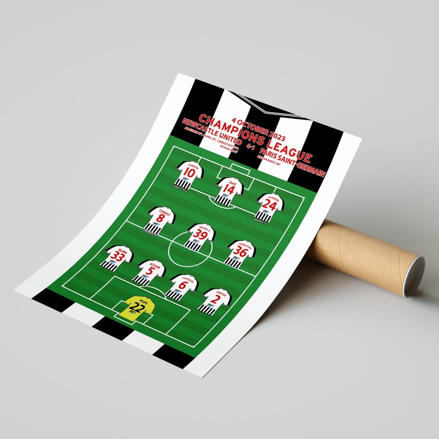 Newcastle United 4-1 PSG - Champions League 2023