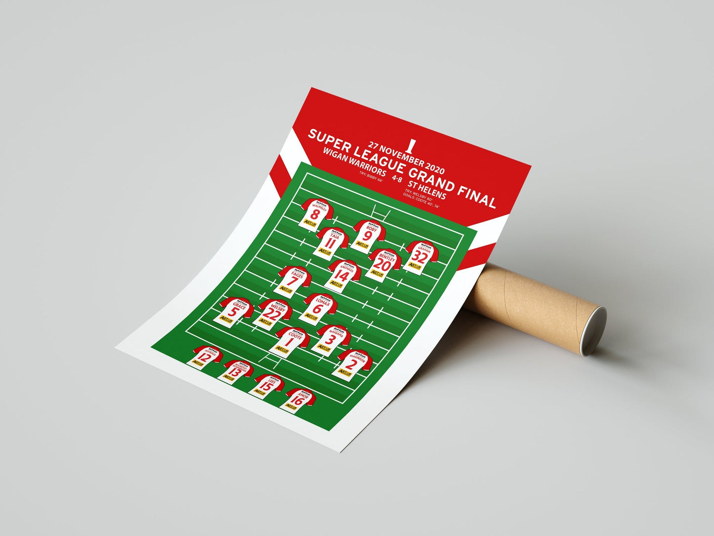 Wigan Warriors 4-8 St Helens - Super League Grand Final 2020