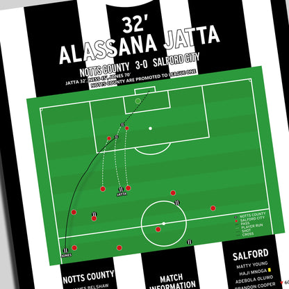 Alassana Jatta Goal – Notts County vs Salford City – League Two Play-Off Final 2026