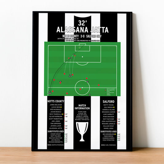 Alassana Jatta Goal – Notts County vs Salford City – League Two Play-Off Final 2026
