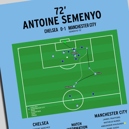 Antoine Semenyo Goal – Chelsea vs Manchester City – FA Cup Final 2026