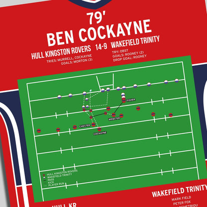 Ben Cockayne Try – Hull Kingston Rovers vs Wakefield Trinity – Super League 2007