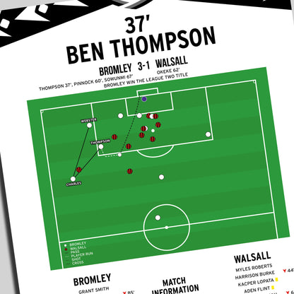 Ben Thompson Goal – Bromley vs Walsall – League Two 2026