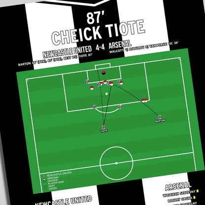 Cheick Tiote Goal – Newcastle United vs Arsenal – Premier League 2011