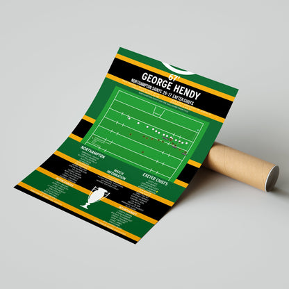 George Hendy Second Try – Northampton Saints vs Exeter Chiefs – Gallagher Prem Final 2026