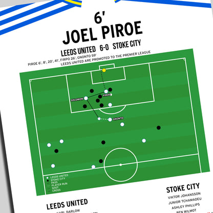 Joel Piroe Goal – Leeds United vs Stoke City – Championship 2025