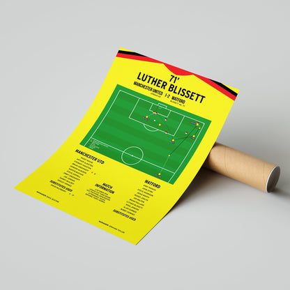 Luther Blissett Goal – Manchester United vs Watford – League Cup Third Round 1978