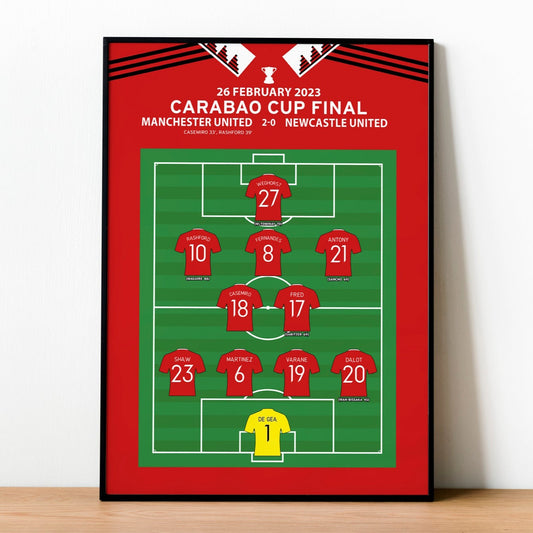 Manchester United 2-0 Newcastle United - Carabao Cup Final 2023