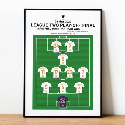 Mansfield Town 0-3 Port Vale - League Two Play-Off Final 2022