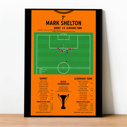 Mark Shelton Goal – Barnet vs Aldershot Town – National League 2025