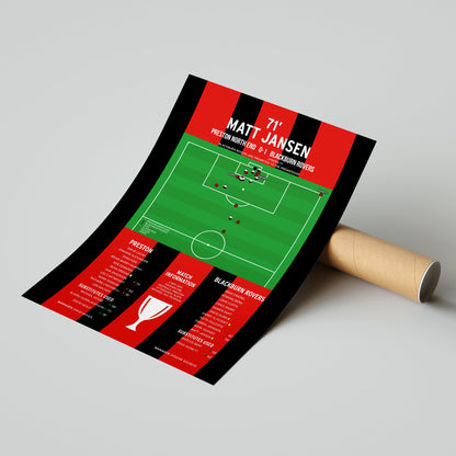 Matt Jansen Goal – Preston North End vs Blackburn Rovers – Division One 2001