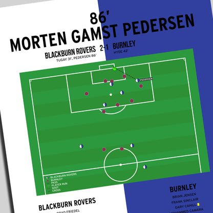 Morten Gamst Pedersen Goal – Blackburn Rovers vs Burnley – FA Cup Fifth Round 2005