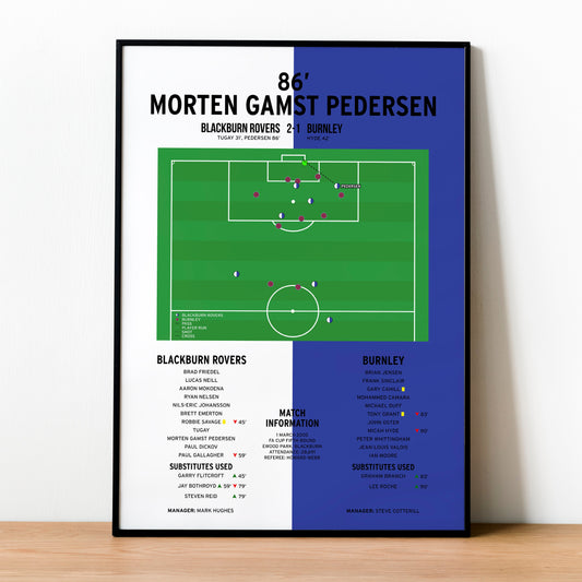Morten Gamst Pedersen Goal – Blackburn Rovers vs Burnley – FA Cup Fifth Round 2005