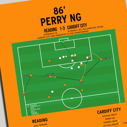 Perry Ng Goal – Reading vs Cardiff City – League One 2026