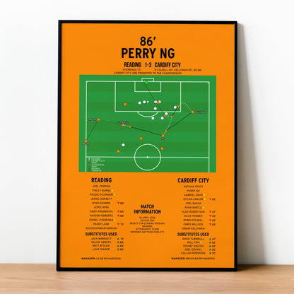 Perry Ng Goal – Reading vs Cardiff City – League One 2026