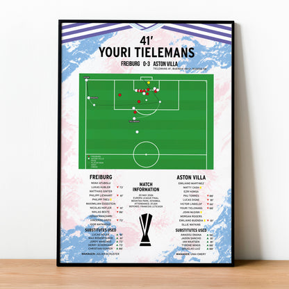 Youri Tielemans Goal – Freiburg vs Aston Villa – Europa League Final 2026